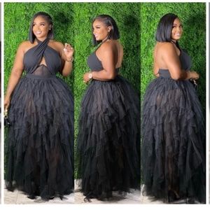 Beautiful black Tulle dress